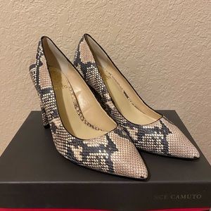 Vince Camuto shoes.